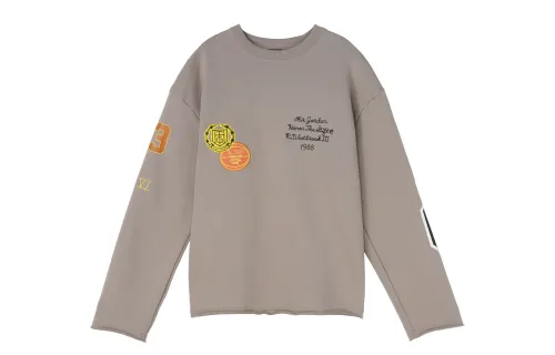 Jordan x HTG SS23 Sweatshirt Asia Version Men's Gray