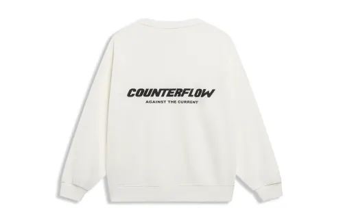 Li Ning CF Tracing Sweatshirt Unisex Ivory