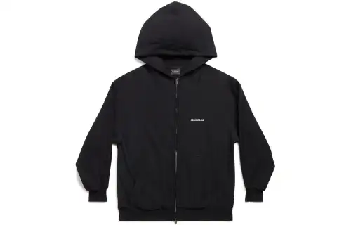 Balenciaga SS23 Sweatshirt Loose Fit Men's Black