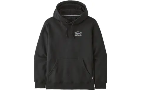 Patagonia Uprisal Patagonia, Solid Color Thickened And Fleece Lined Hooded Pullover Sweatshirt Unisex