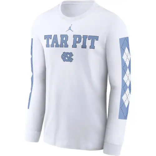 Jordan North Carolina Tar Heels Local Spirit Slogan Men's Nike College Long Sleeve T Shirt