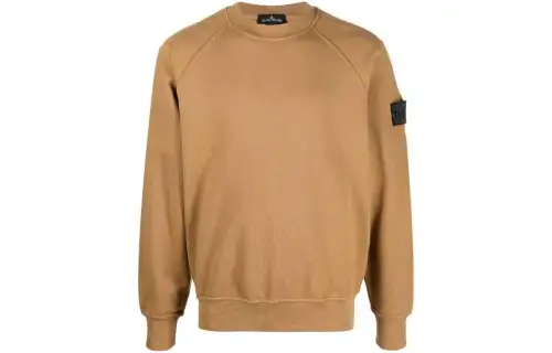 STONE ISLAND SS23 Sweatshirt Men's Tobacco Yellow