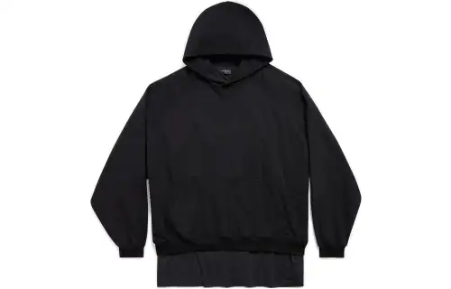Balenciaga SS23 Sweatshirt Loose Fit Men's Black