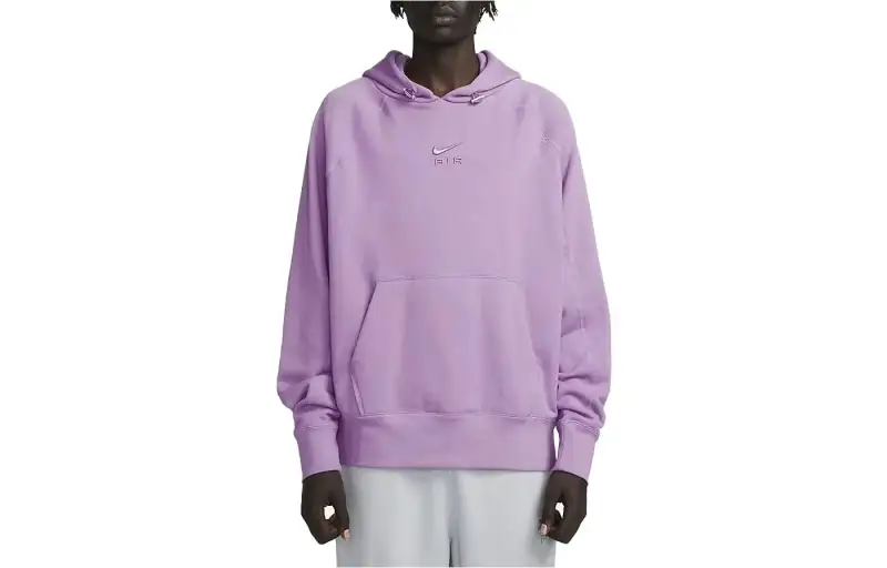 Nike Sweatshirts Men's Purple Hooded Moderate Regular