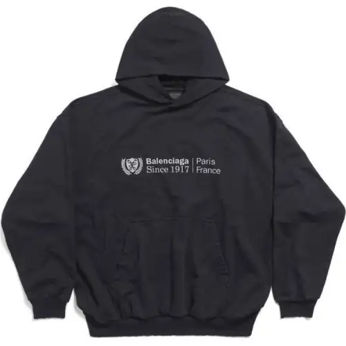 Balenciaga Sweatshirt, Regular Fit Men's Black