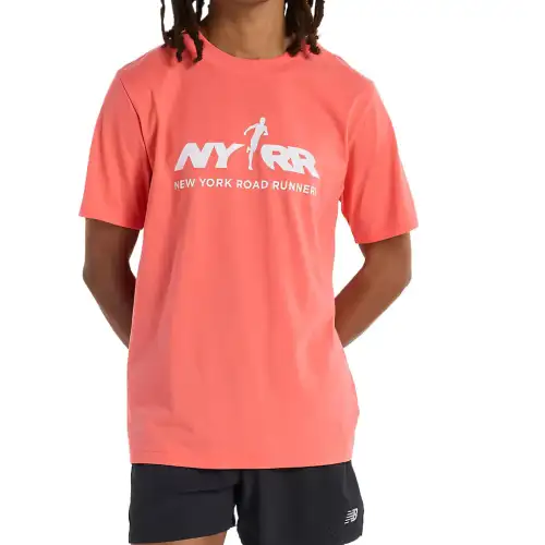 New Balance Nyrr Run For Life T Shirt Men's Red