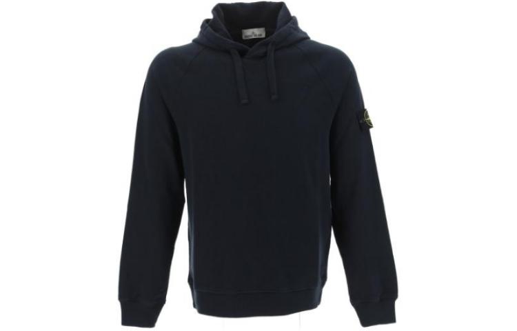 Мужское худи Stone Island (синее)
