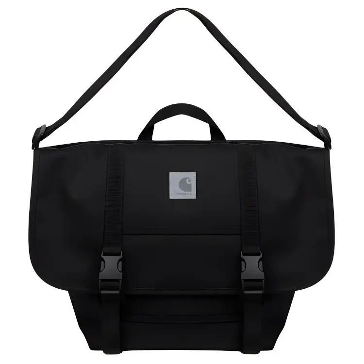 Carhartt WIP Nylon Messenger Bag, Crossbody Bag, Shoulder Bag Regular Unisex Black