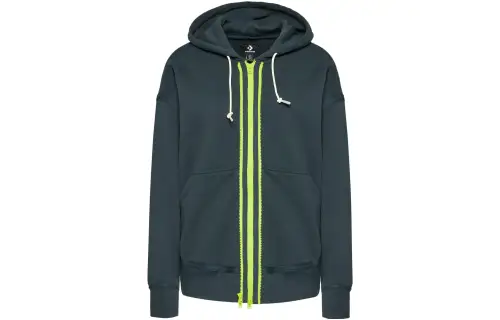 Converse Sweatshirts Unisex Green Hooded Moderate Other