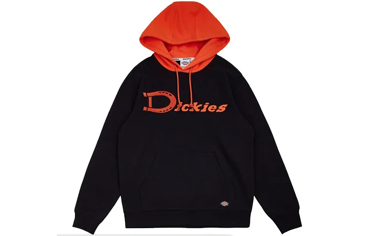 Dickies Sweatshirts Men's Black Hooded Moderate Straight Fit
