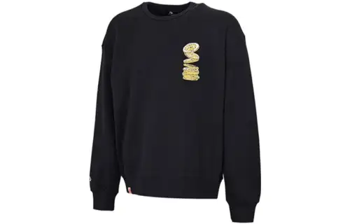 Converse CNY Sweatshirts Men's Black Lapel Moderate Other