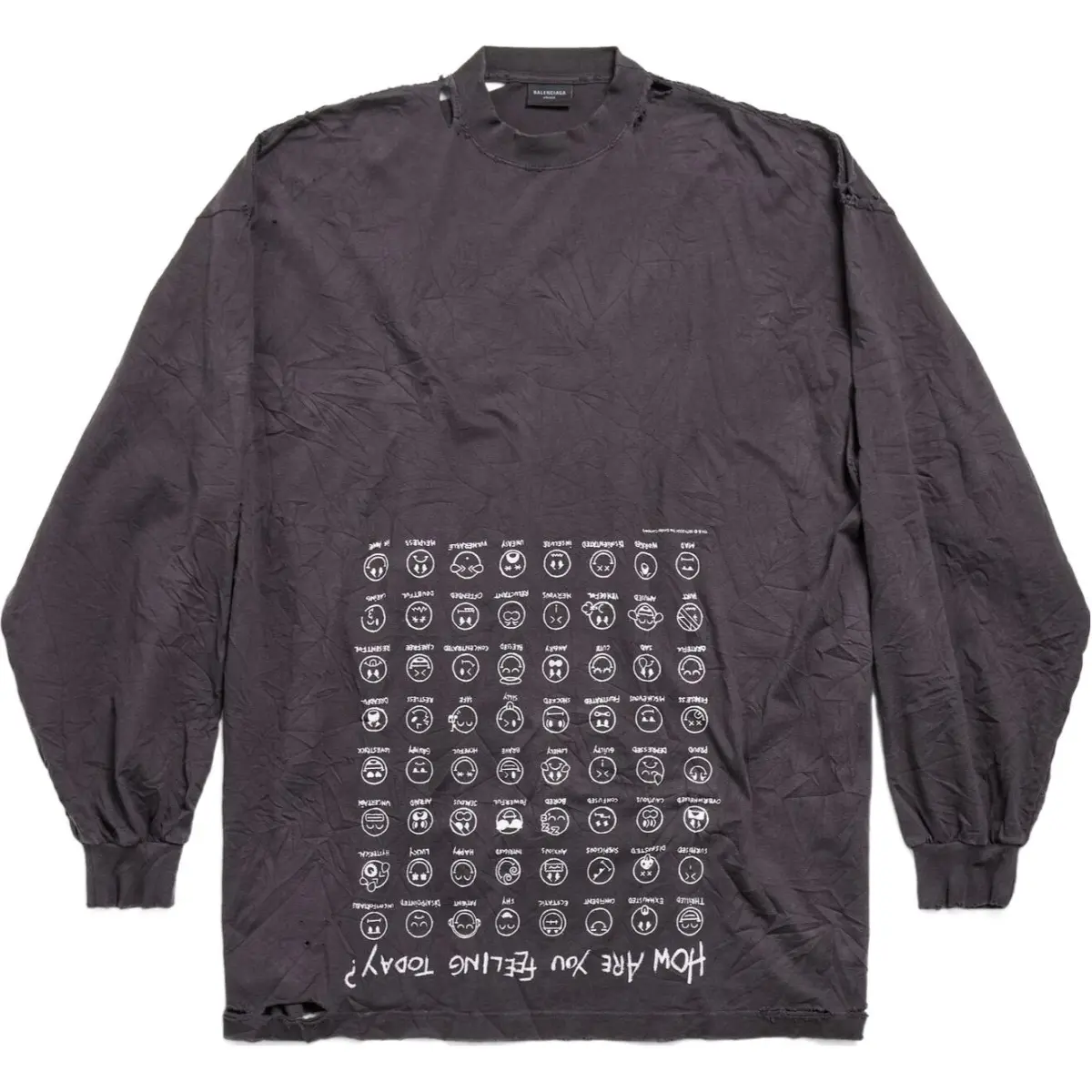 Balenciaga SS24 T Shirt Loose Fit Unisex Umber
