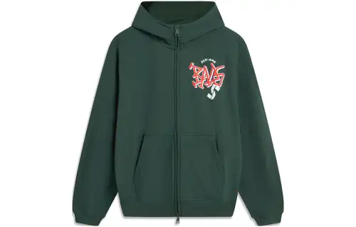 Li Ning Badfive Sweatshirt Unisex Dark Green