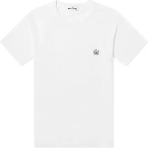 STONE ISLAND T Shirt Men's White