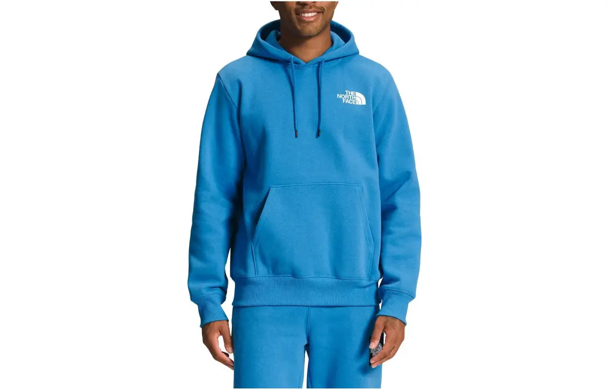THE NORTH FACE Sweatshirts Men's Blue Hooded Moderate Regular