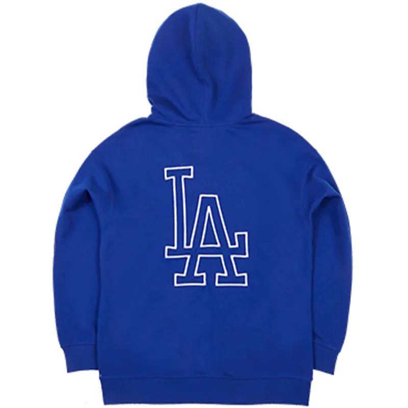 New Era Sweatshirts Unisex Blue Hooded (Non-detachable) Moderate