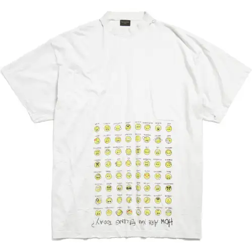 Balenciaga How Are You Feeling Today Oversized T Shirt