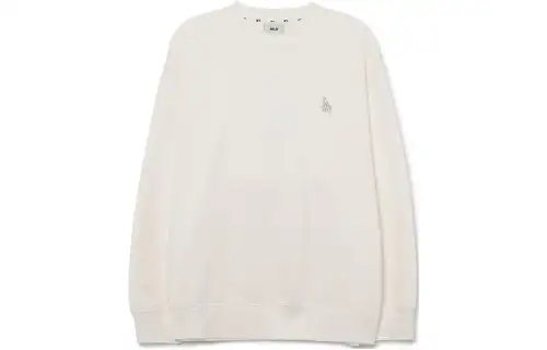 MLB Sweatshirts Unisex Cream Crew Neck Moderate Regular