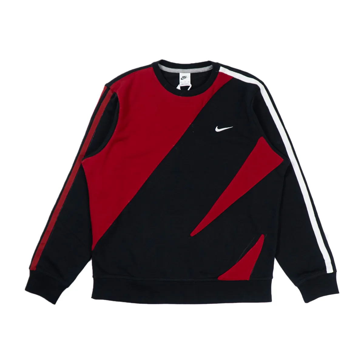 Nike Sweatshirts Unisex Black Crew Neck Moderate Regular