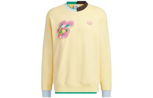 Adidas Originals Sweatshirt Unisex Light Yellow