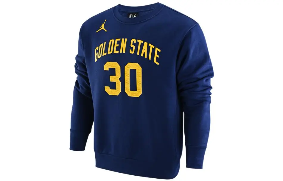 Jordan Sweatshirts Men's Dark Blue Crew Neck Moderate Other