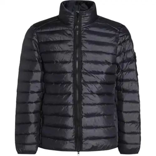 STONE ISLAND Light Recycled Nylon Hooded Down Jacket