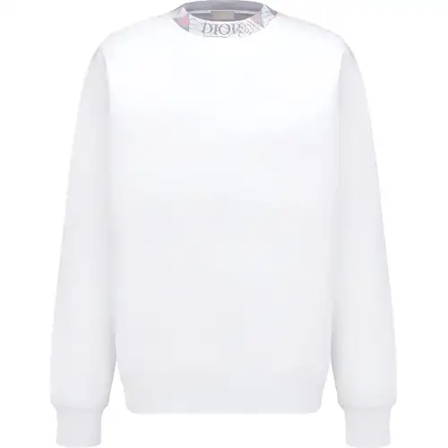 DIOR SS23 Sweatshirt Men's White