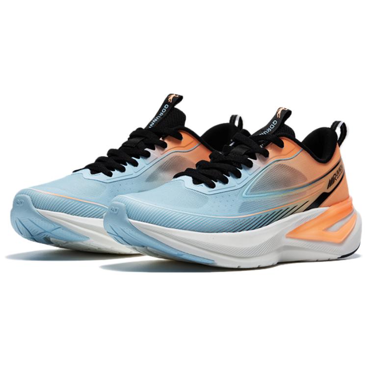 QIAODAN Light Speed 5.0 Low top City Commuting Running Shoes Men’s Blue Orange