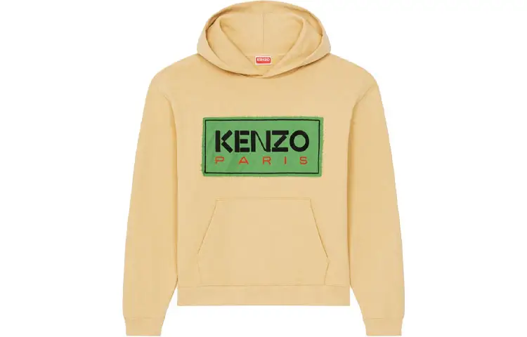 【Previous SeasonReplicated_PM】logo-patch stretch-cotton hoodie