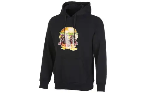Converse Sweatshirts Men's Black Hooded Moderate Other