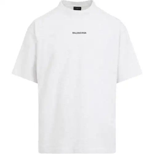 Balenciaga Logo Printed Medium Fit T-Shirt