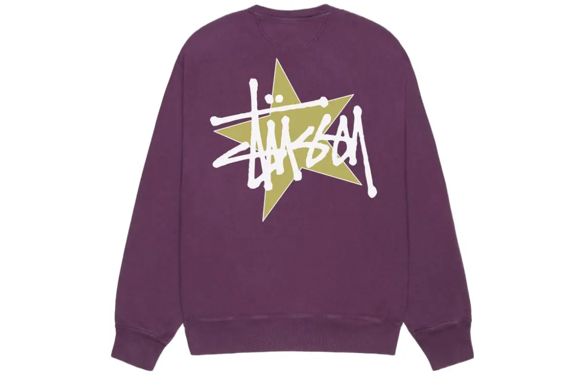 Stussy Star Pigment Dyed Crew