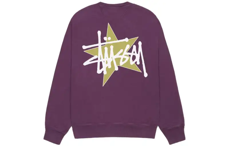 Stussy Star Pigment Dyed Crew
