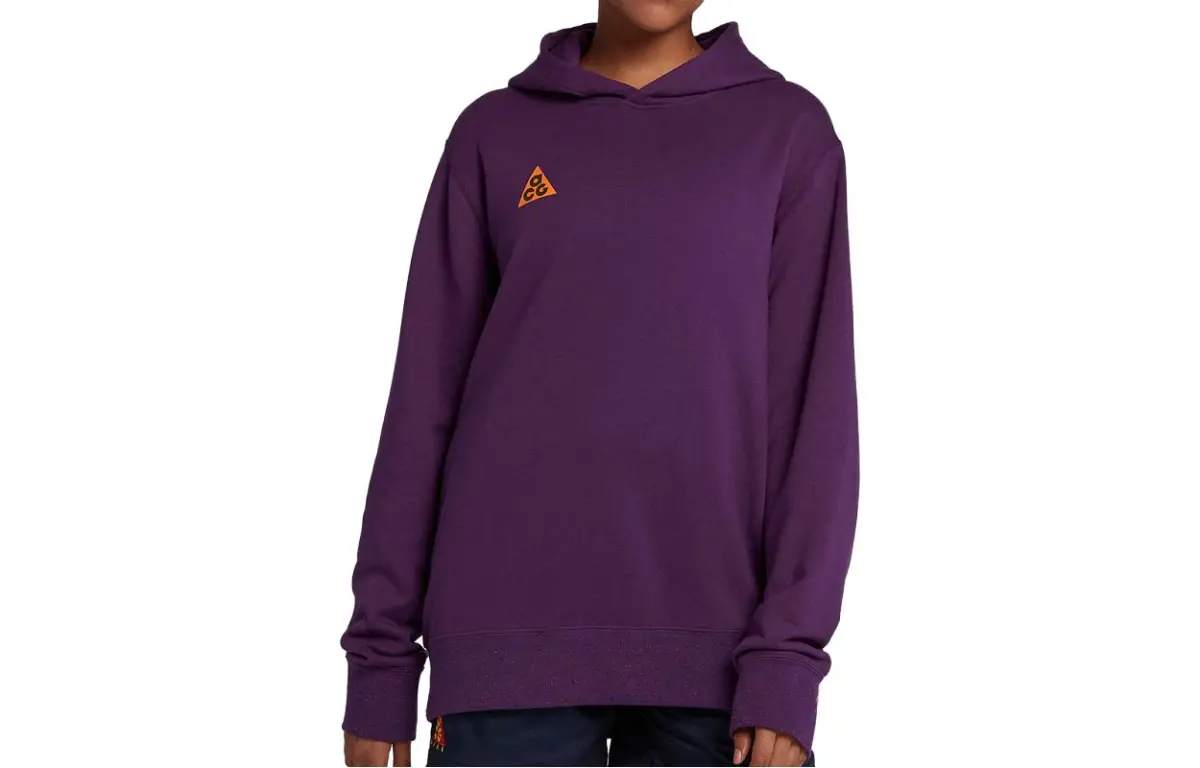 Nike Sweatshirts Men's Purple Hooded Moderate Other
