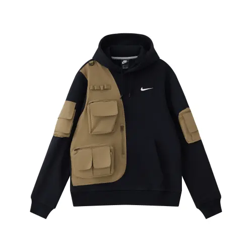 Nike Sweatshirt Unisex Black, Khaki