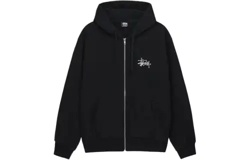 Stussy Basic Logo Zip Hoodie