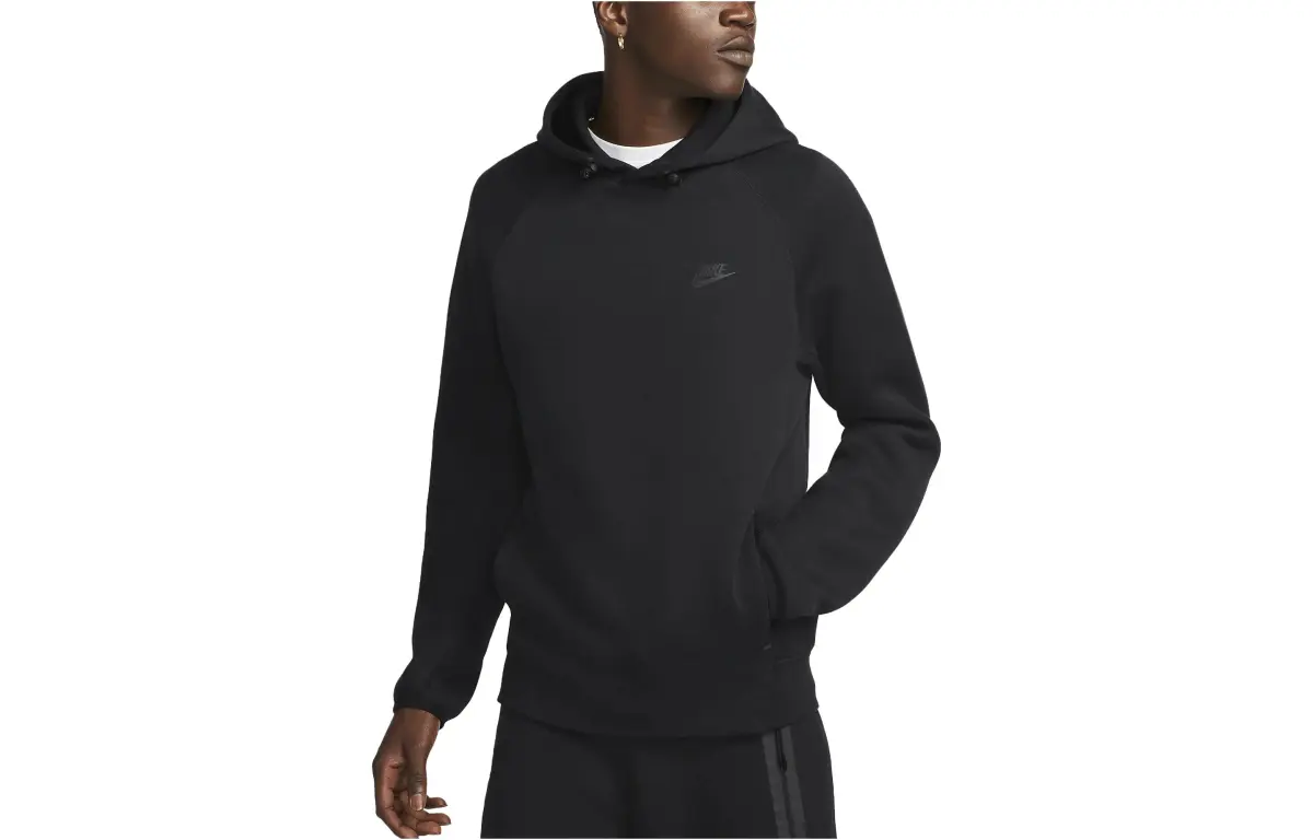 Nike Sweatshirts Men's Black Hooded (Non-detachable) Moderate