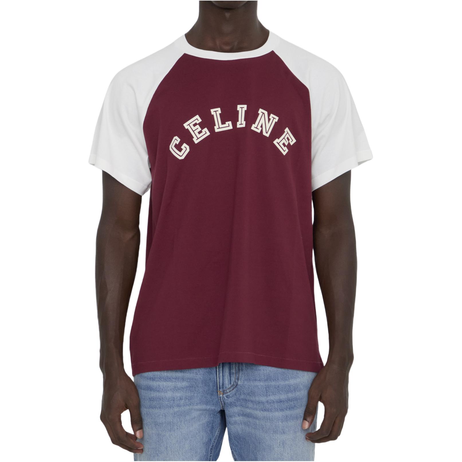 Мужская футболка CELINE SS25 (красная)