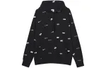 Nike Sweatshirts Men's Black Hooded Moderate Regular