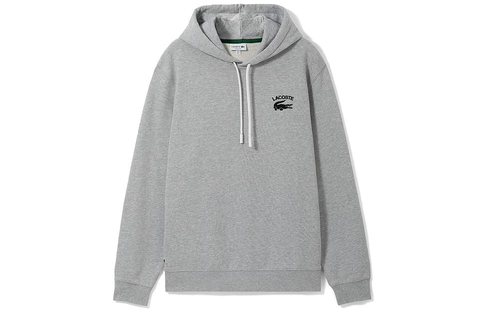 Мужское худи LACOSTE SH9660-CCA (светло-серое)