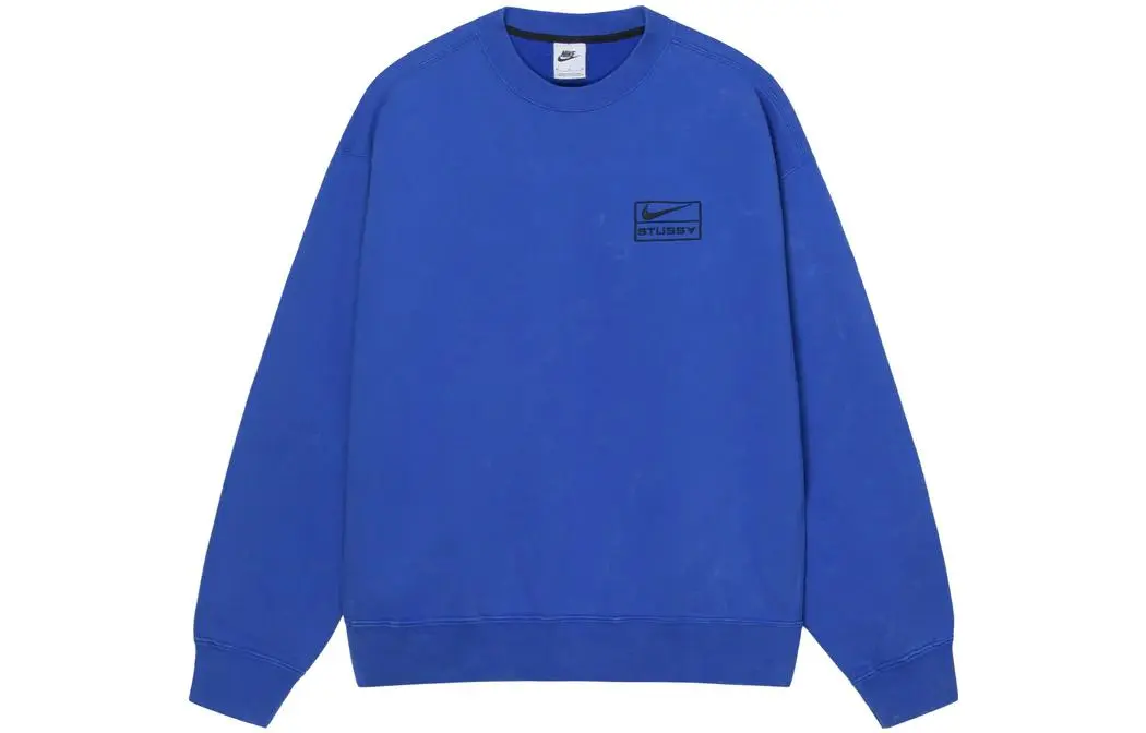 Nike X Stussy Acid Wash Crew Fleece Asia Sizing