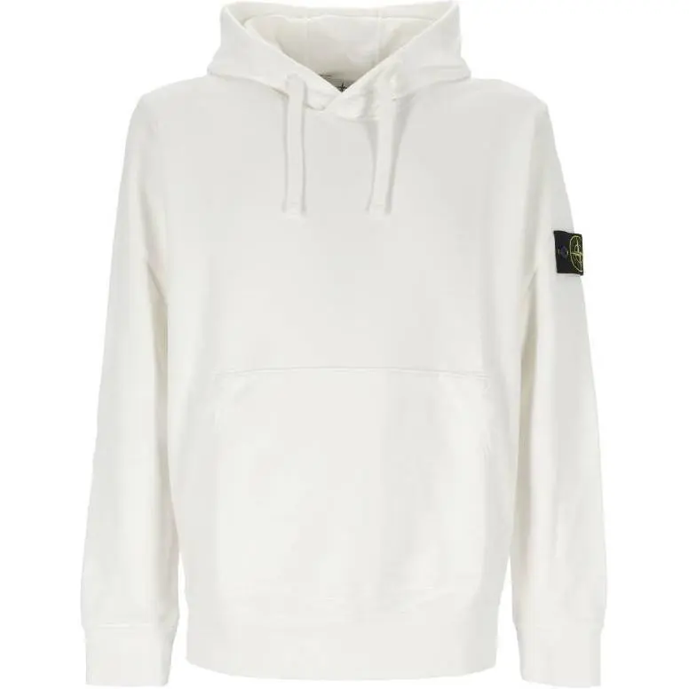 STONE ISLAND Logo Patch Drawstring Hoodie