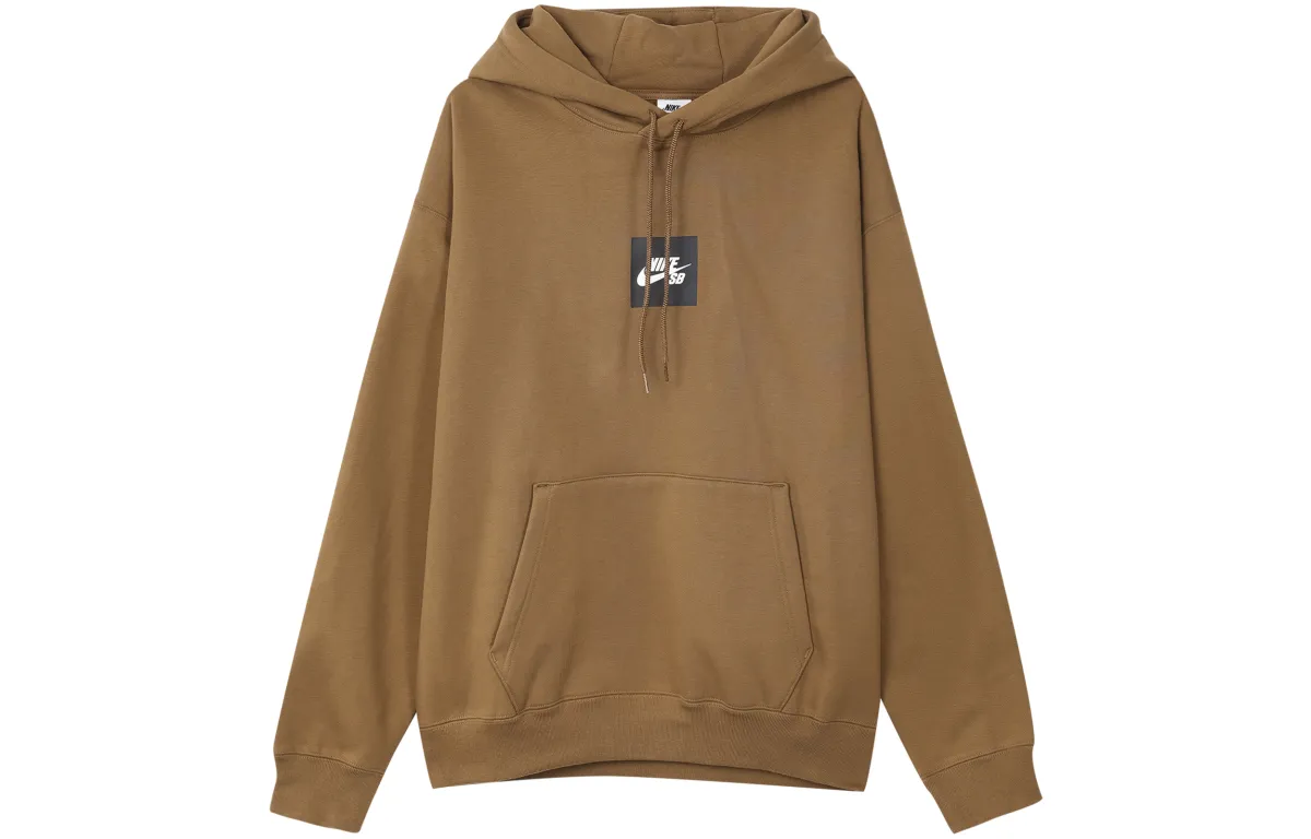 Nike Sweatshirts Men's Brown Hooded Moderate Other