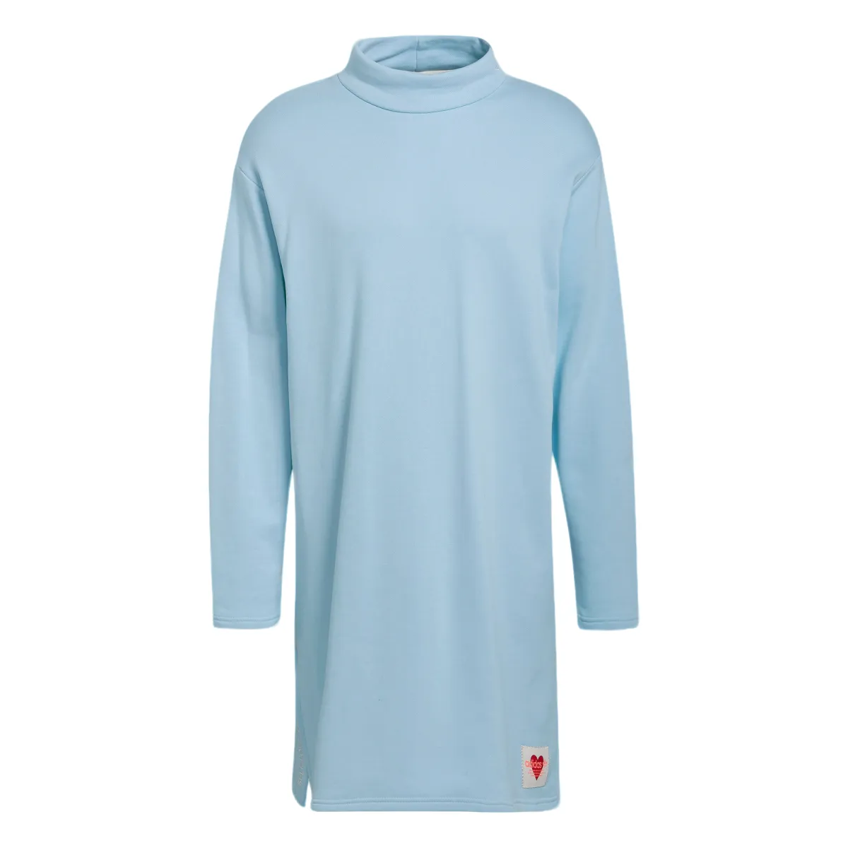 Adidas V Day Tunic Gender Neutral Sweatshirt Unisex Blue