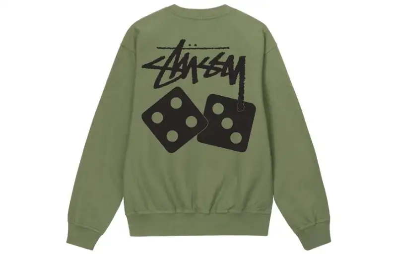 Stussy Dice Pigment Dyed Crew