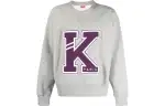 KENZO Logo Patch Detailed Crewneck Sweatshirt
