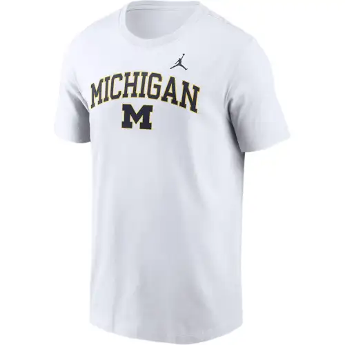 Jordan Men's College T-Shirt Michigan Wolverines Jordan Blitz
