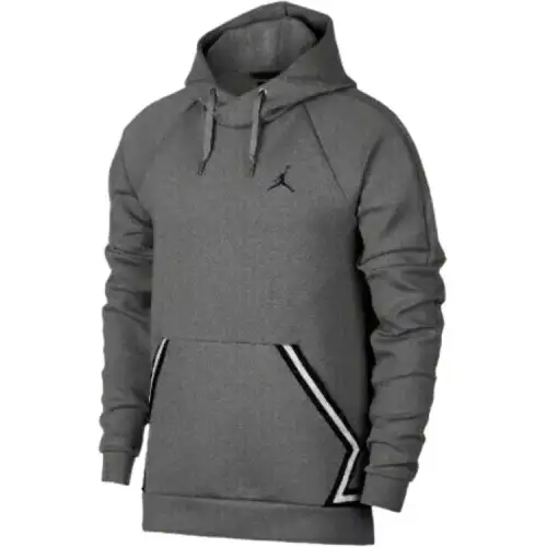 Jordan Sweatshirts Men's Gray Hooded Moderate Other