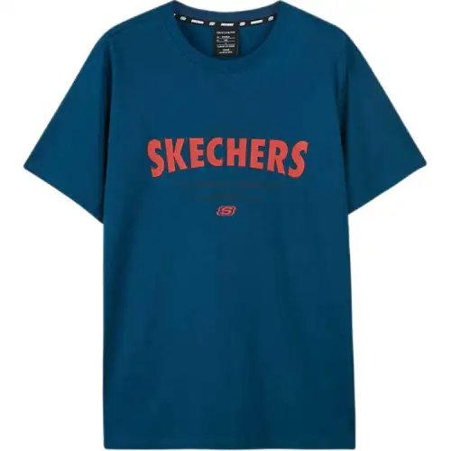 Skechers T Shirt Men's Poseidon Blue