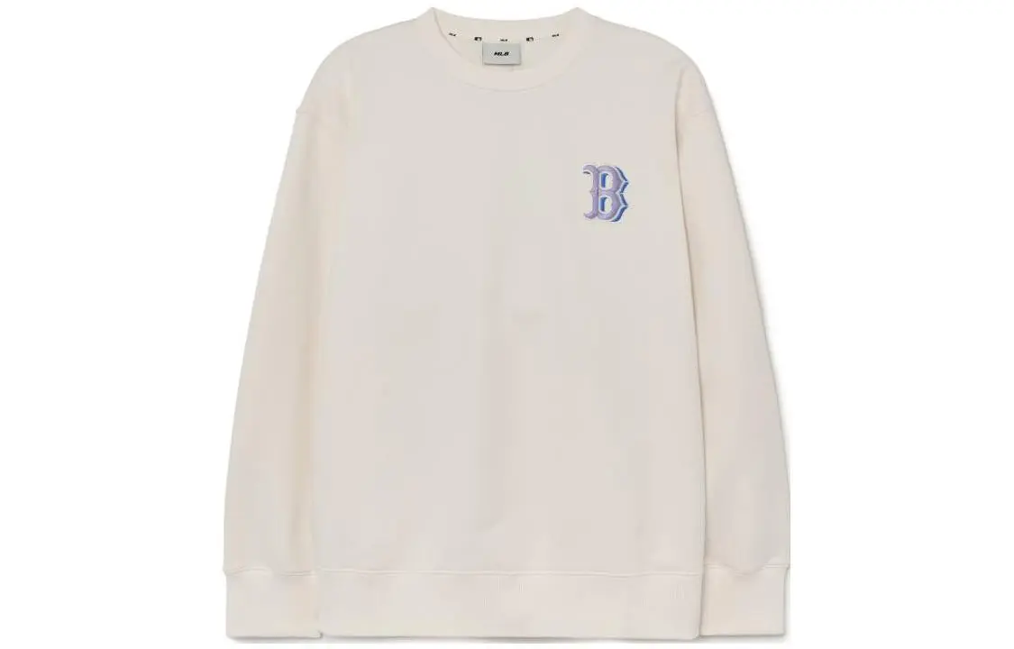MLB Sweatshirt Unisex Milk White